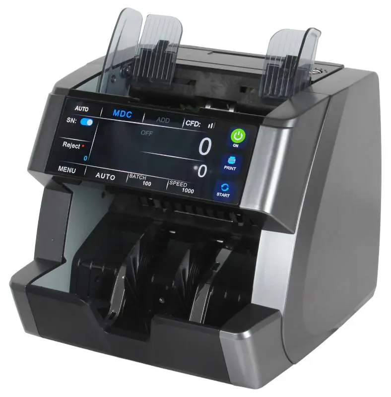 Chuanwei AL-929C – Jednokieszeniowy Sorter Banknotów (80 walut, SN, Dual CIS, TFT 6.9”)