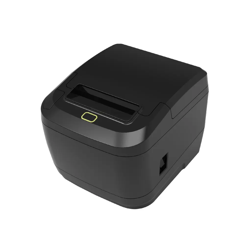 Thermal Label Printer Zywell 310 — 80mm, USB + Wi-Fi, EU Plug, Black