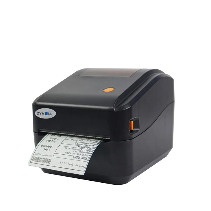 Thermal Label Printer Zywell 4600 — 80 mm, USB, EU Plug, Black